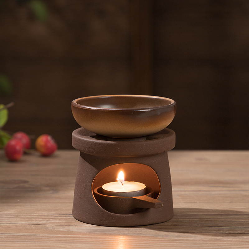 Japanese Candle Wax - Многофункциональная керамическая лампа-ароматизатор 3-в-1 для эфирных