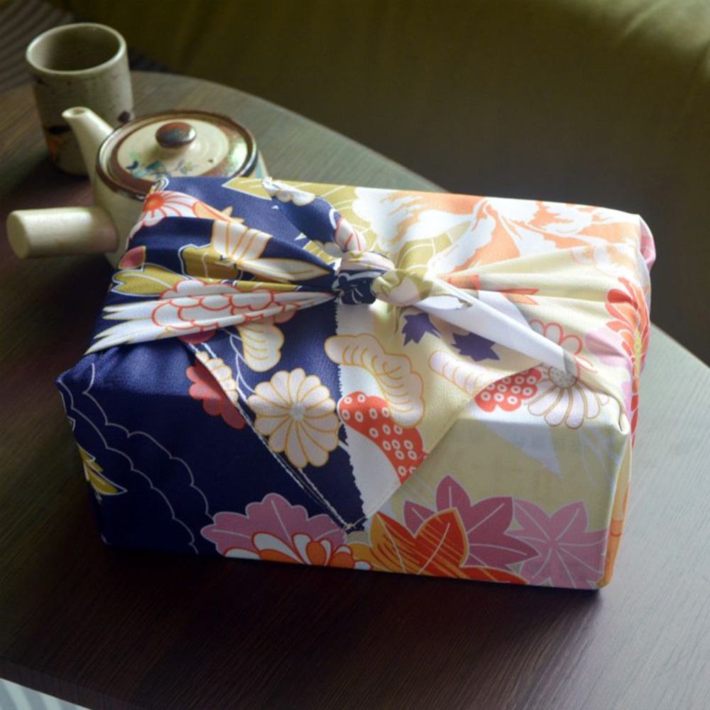 Многоразовая японская ткань фу – обзор и цена Furoshiki Wrap Cloth